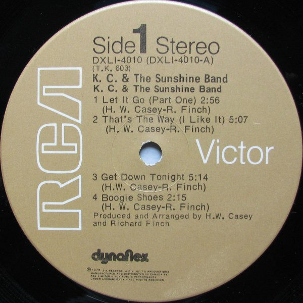 KC & The Sunshine Band - KC And The Sunshine Band | RCA Victor (DXL1-4010) - 3 KC & The Sunshine Band - KC And The Sunshine Band | RCA Victor (DXL1-4010) - 3