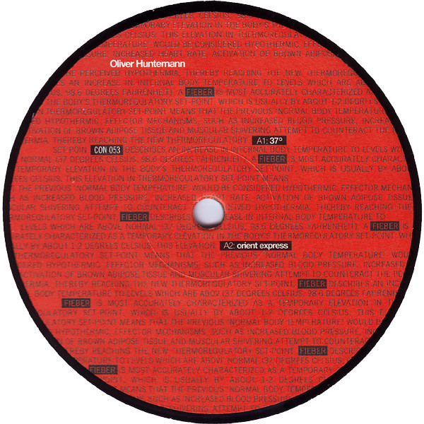 Oliver Huntemann - Fieber (Part I) | Confused Recordings (CON 053) - 3