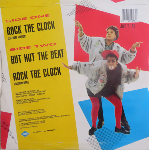 Wee Papa Girl Rappers - Rock The Clock | Jive (JIVE T 145) - 2 Wee Papa Girl Rappers - Rock The Clock | Jive (JIVE T 145) - 2