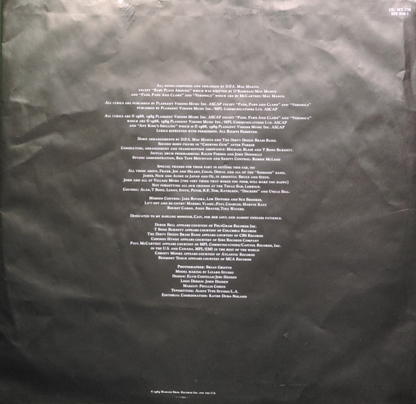 Elvis Costello - Spike | Warner Bros. Records (925 848-1) - 3