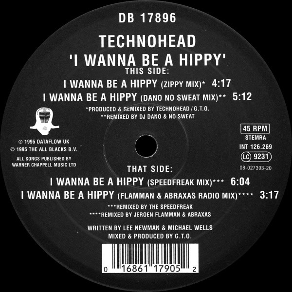 Technohead - I Wanna Be A Hippy | Mokum Records (MOK 37) - 4 Technohead - I Wanna Be A Hippy | Mokum Records (MOK 37) - 4