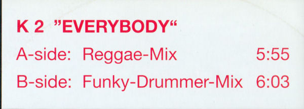 K 2 - Everybody | Koch International (33226-0) K 2 - Everybody | Koch International (33226-0)