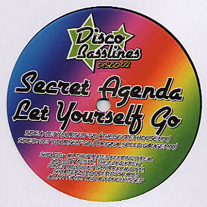 Secret Agenda - Let Yourself Go | Disco Basslines (Disco 02) - main