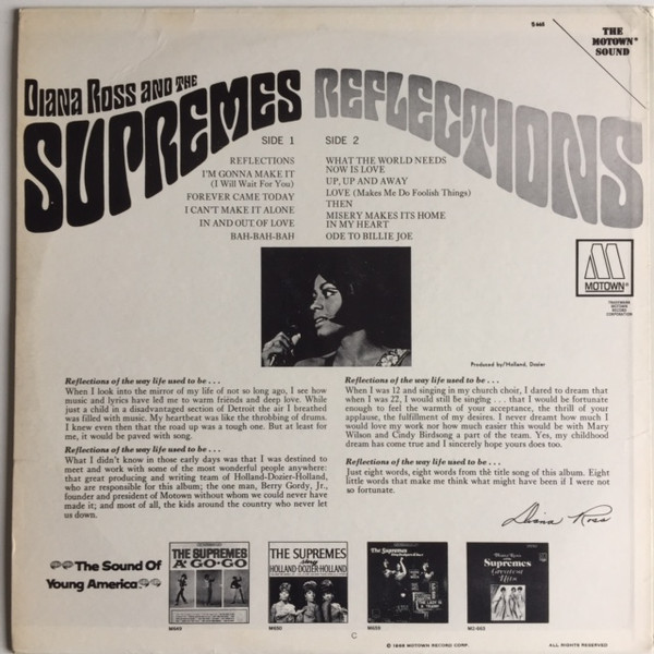 The Supremes - Reflections | Motown (S 665) - 2 The Supremes - Reflections | Motown (S 665) - 2