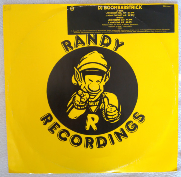 DJ Boombasstrick - Yo' Kickin' Heel | Randy Recordings (PRO 6007)
