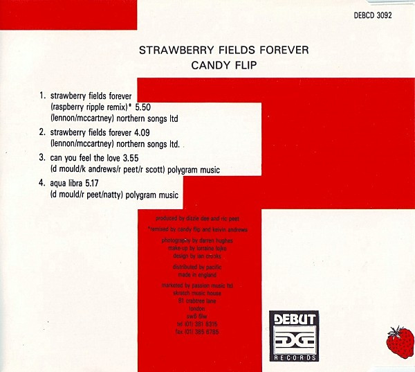 Candy Flip - Strawberry Fields Forever | Debut Edge Records (DEBCD 3092) - 2 Candy Flip - Strawberry Fields Forever | Debut Edge Records (DEBCD 3092) - 2