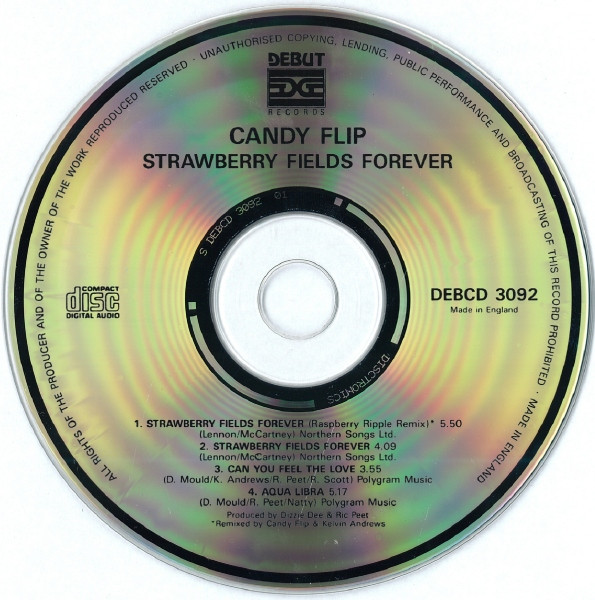 Candy Flip - Strawberry Fields Forever | Debut Edge Records (DEBCD 3092) - 3 Candy Flip - Strawberry Fields Forever | Debut Edge Records (DEBCD 3092) - 3