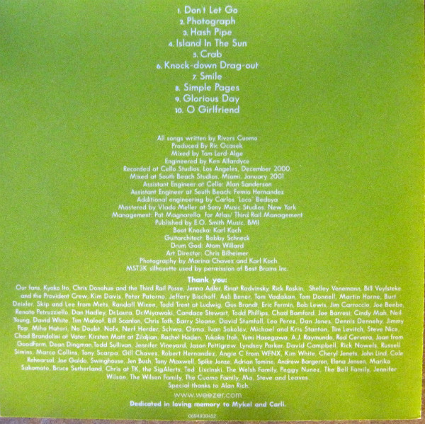 Weezer - Weezer [CD] | Geffen Records (0694930452) - 4