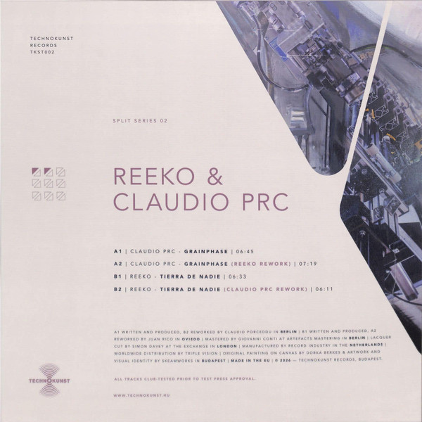 Reeko & Claudio Prc - Split Series 02 | Technokunst (TKST002) - 2