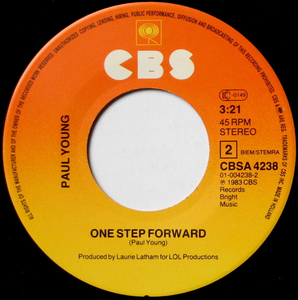 Paul Young - Love Will Tear Us Apart | CBS (CBSA 4238) - 4