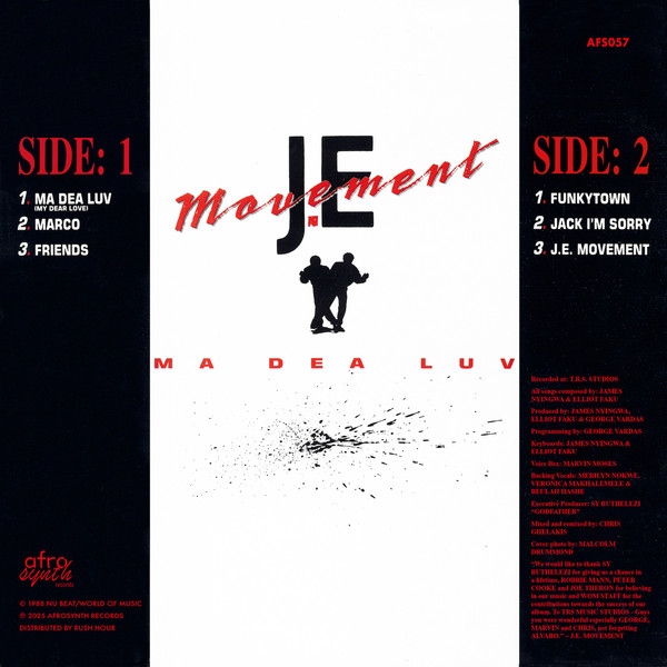 J.E. Movement - Ma Dea Luv | Afrosynth Records (AFS057) - 2
