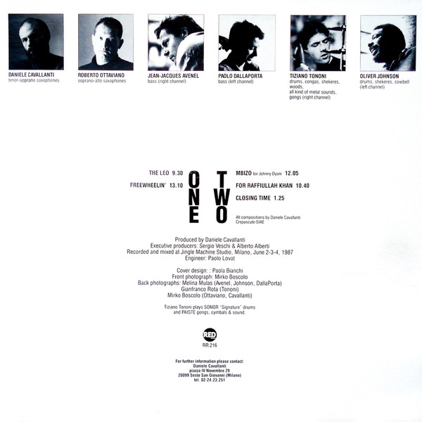 Daniele Cavallanti Double Trio - The Leo | Red Record (RR 216) - 2