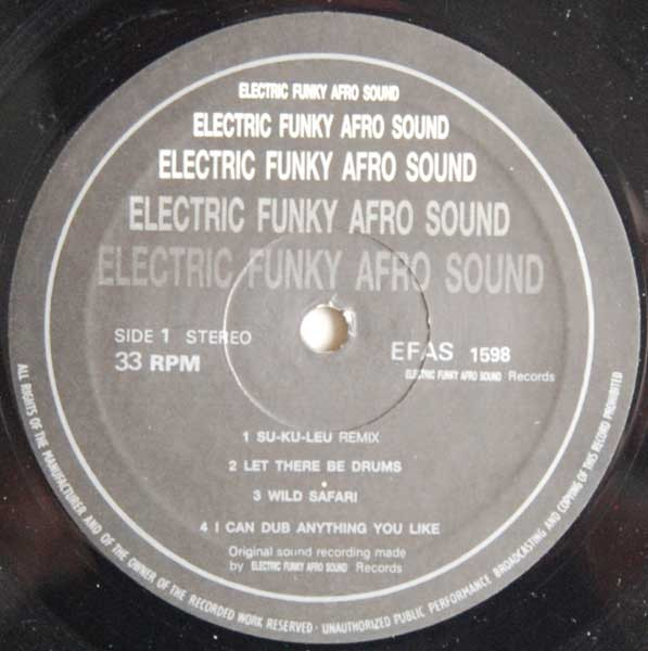 Various - Electric Funky Afro Sound Vol 1 | Electric Funky Afro Sound Records (EFAS 1598) - 4