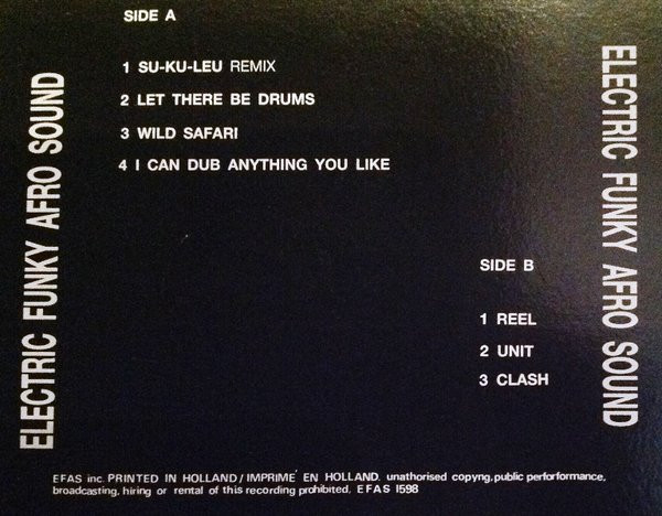 Various - Electric Funky Afro Sound Vol 1 | Electric Funky Afro Sound Records (EFAS 1598) - 3