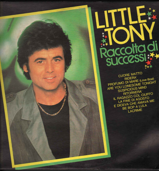 Little Tony - Raccolta Di Successi | Dischi Ricordi (ORL 8794)