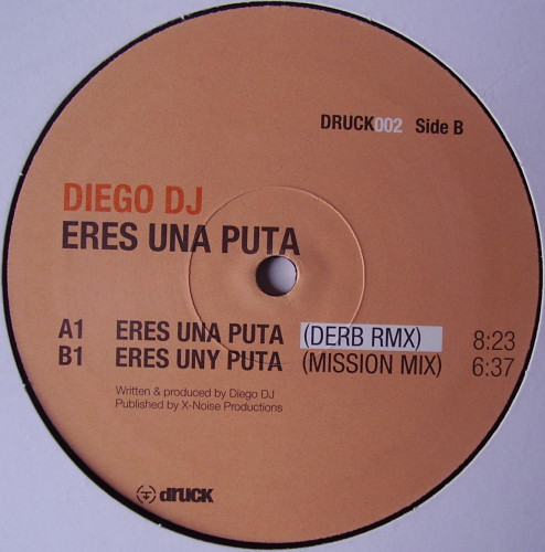 Diego DJ - Eres Una Puta | Druck (DRUCK002) - 4