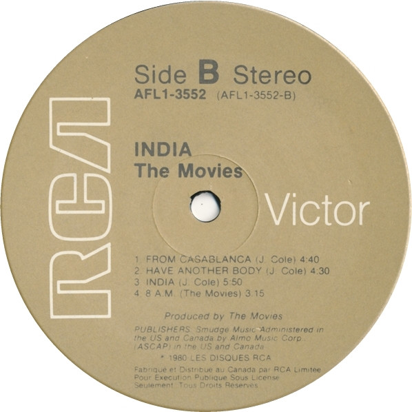 The Movies - India | RCA (AFL1-3552) - 4