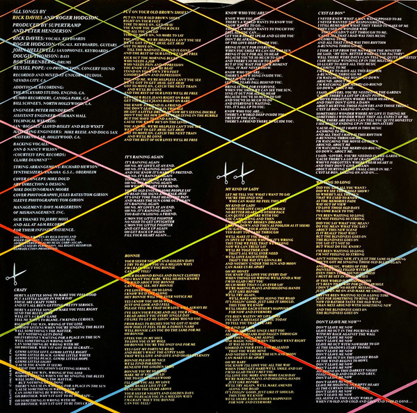 Supertramp - "...Famous Last Words..." | A&M Records (AMLK 63732) - 5