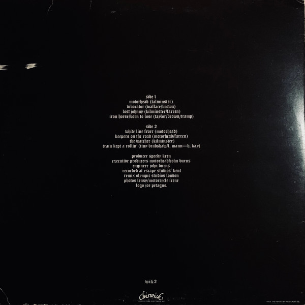 Motörhead - Motörhead | Chiswick Records (WIK 2) - 2