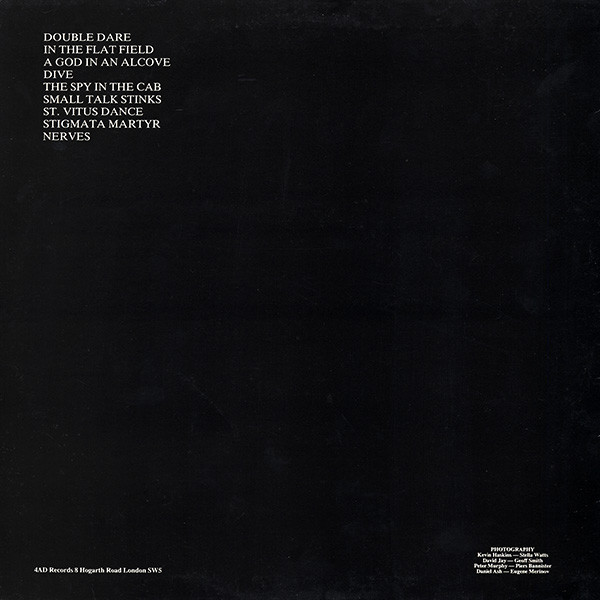 Bauhaus - In The Flat Field | 4AD (CAD 13) - 2