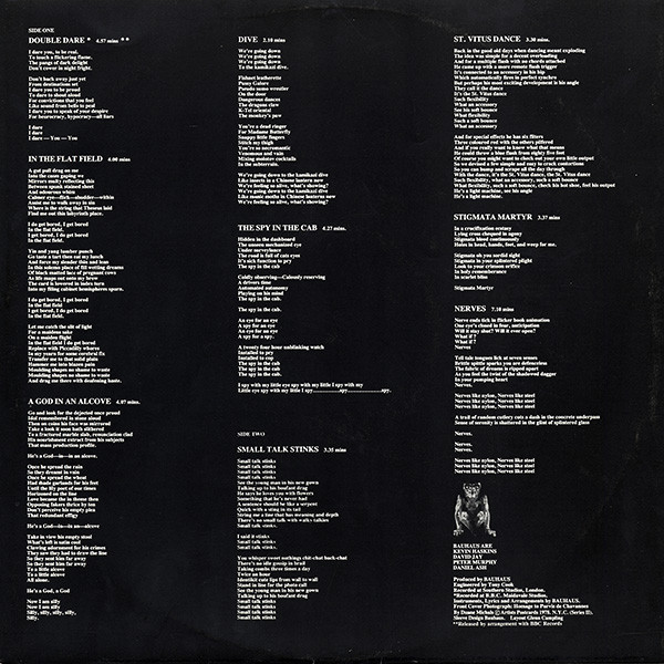 Bauhaus - In The Flat Field | 4AD (CAD 13) - 6