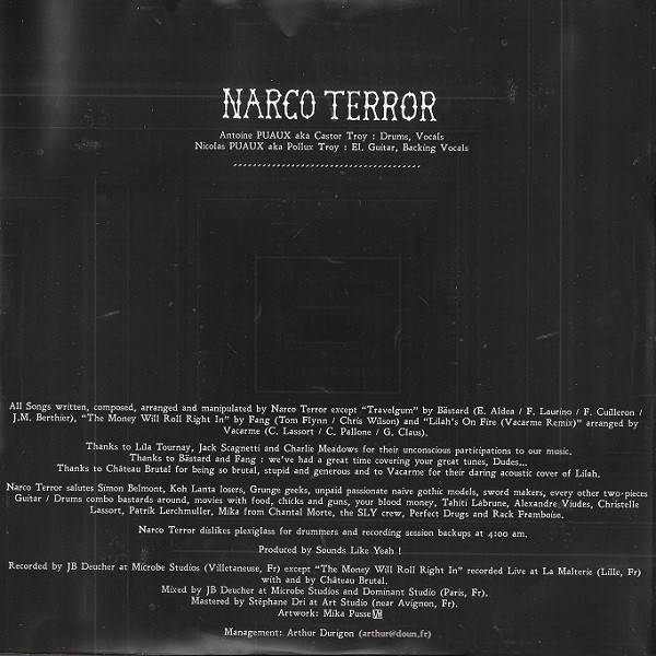 Narco Terror - Narco Terror | Sounds Like Yeah ! (SLY002) - 3