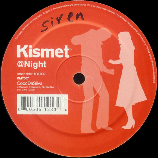 Coco Da Silva - @Night | Kismet (KMT007) - 2