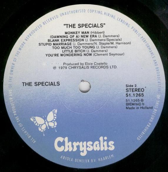 The Specials - The Specials | Chrysalis (511265) - 4