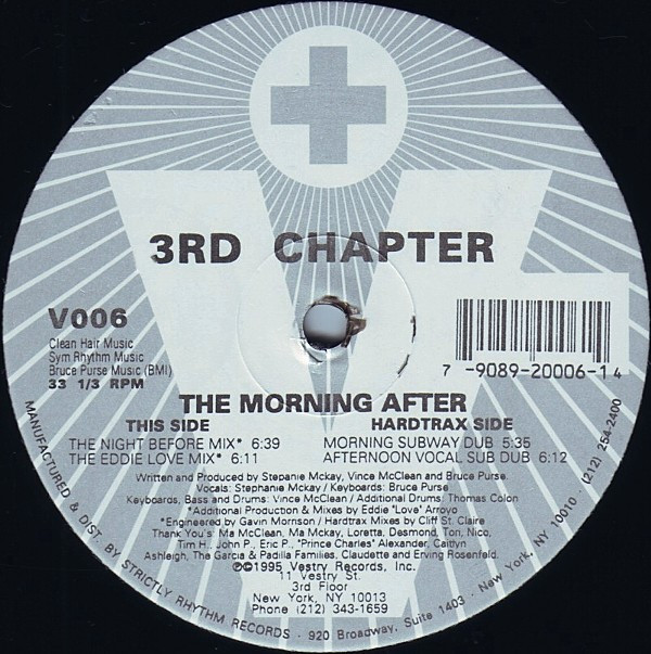 3rd Chapter - The Morning After | Vestry Records (V006) - main