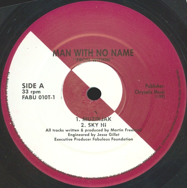 Man With No Name - From Within EP (1) | Fabulous Music UK (FABU 010T-1) - 3