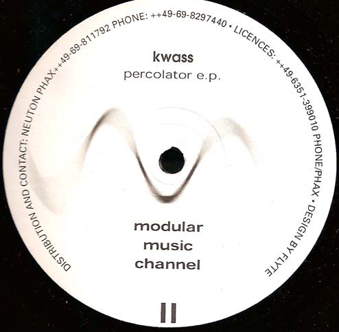Kwass - Percolator E.P. | Modular Music Channel (MMC02) - main Kwass - Percolator E.P. | Modular Music Channel (MMC02) - main