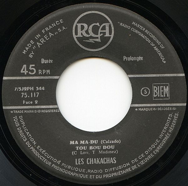 Chakachas - Eso Es El Amor | RCA (75 117) - 4