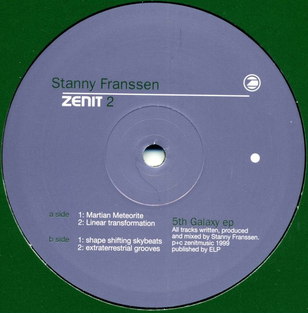 Stanny Franssen - 5th Galaxy EP | Zenit (ZENIT 2) - 3