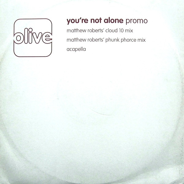 Olive - You're Not Alone | RCA (olivedj18)