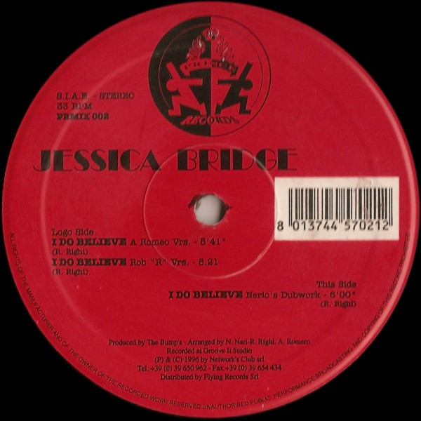 Jessica Bridge - I Do Believe | Prince Records (PRMIX 002)