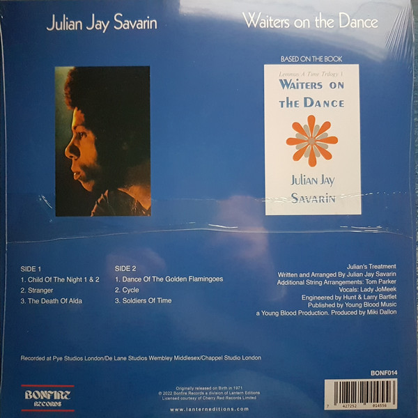 Julian Jay Savarin - Waiters On The Dance | Bonfire Records (BONF014) - 2