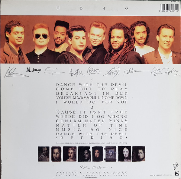 UB40 - UB40 | DEP International Studios (LPDEP 13) - 2