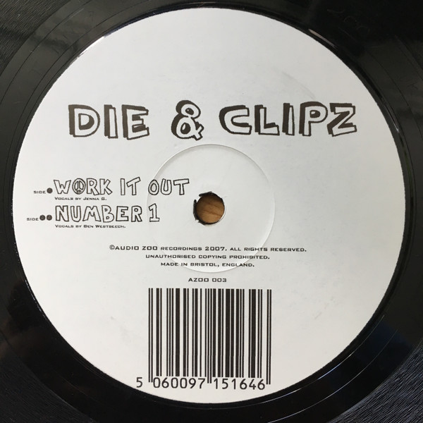 Die & Clipz - Work It Out / Number 1 (Milkin It Mix) | Audio Zoo Recordings (AZOO 003) - 4