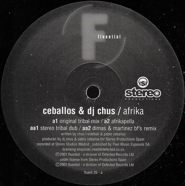 Chus & Ceballos - Afrika | Fluential (fluent 26) - 2