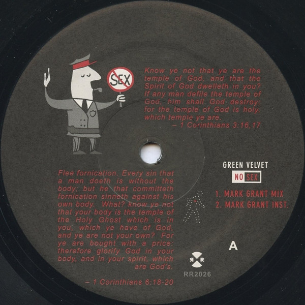 Green Velvet - No Sex | Relief Records (RR2026)