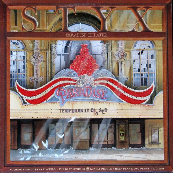 Styx - Paradise Theatre | A&M Records (SP-3719) - 4
