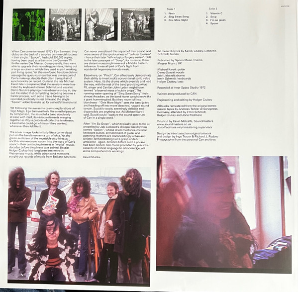 Can - Ege Bamyasi | Spoon Records (XSPOON8) - 3 Can - Ege Bamyasi | Spoon Records (XSPOON8) - 3