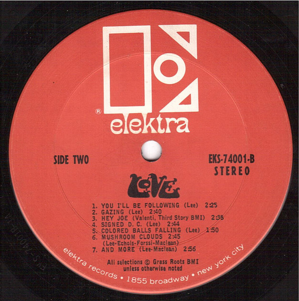 Love - Love | Elektra (EKS-74001) - 4 Love - Love | Elektra (EKS-74001) - 4