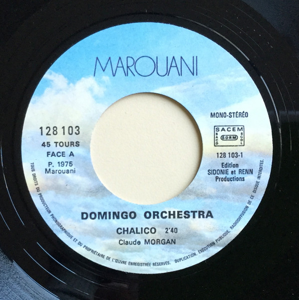 Domingo Orchestra - Chalico  | Marouani (128 103)