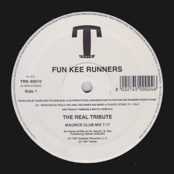 Fun Kee Runners - The Real Tribute | Train! Records (TRN 60010) - 3
