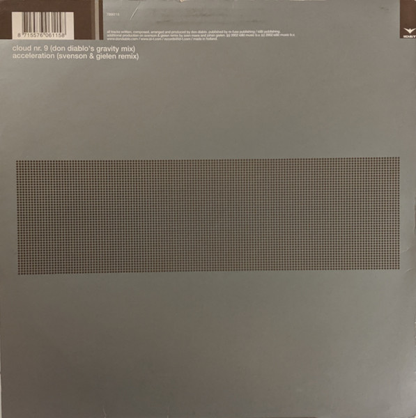 Don Diablo - Cloud Nr. 9 / Acceleration The Remixes | ID&T (7006115) - 2