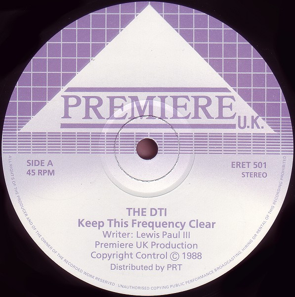 The DTI - Keep This Frequency Clear | Premiere UK (ERET 501) - 3