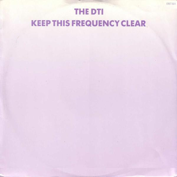 The DTI - Keep This Frequency Clear | Premiere UK (ERET 501)