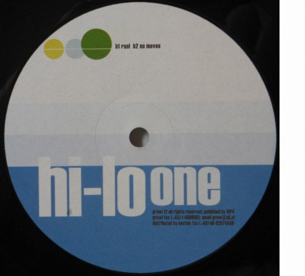 Hi-Lo - One / Two | Grow! (grow! 12) - 2