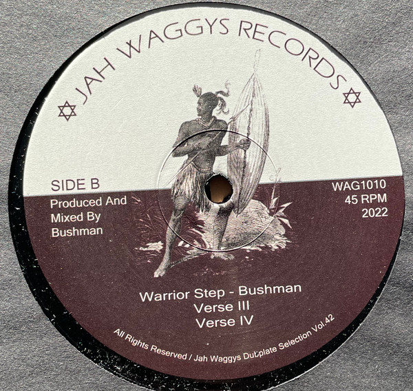 The Bushman - Warrior Step | Jah Waggy's Records (WAG1010)